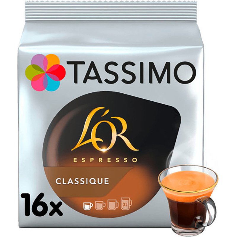 Capsules de café Tassimo L'Or Espresso Classique - Paquet de 16