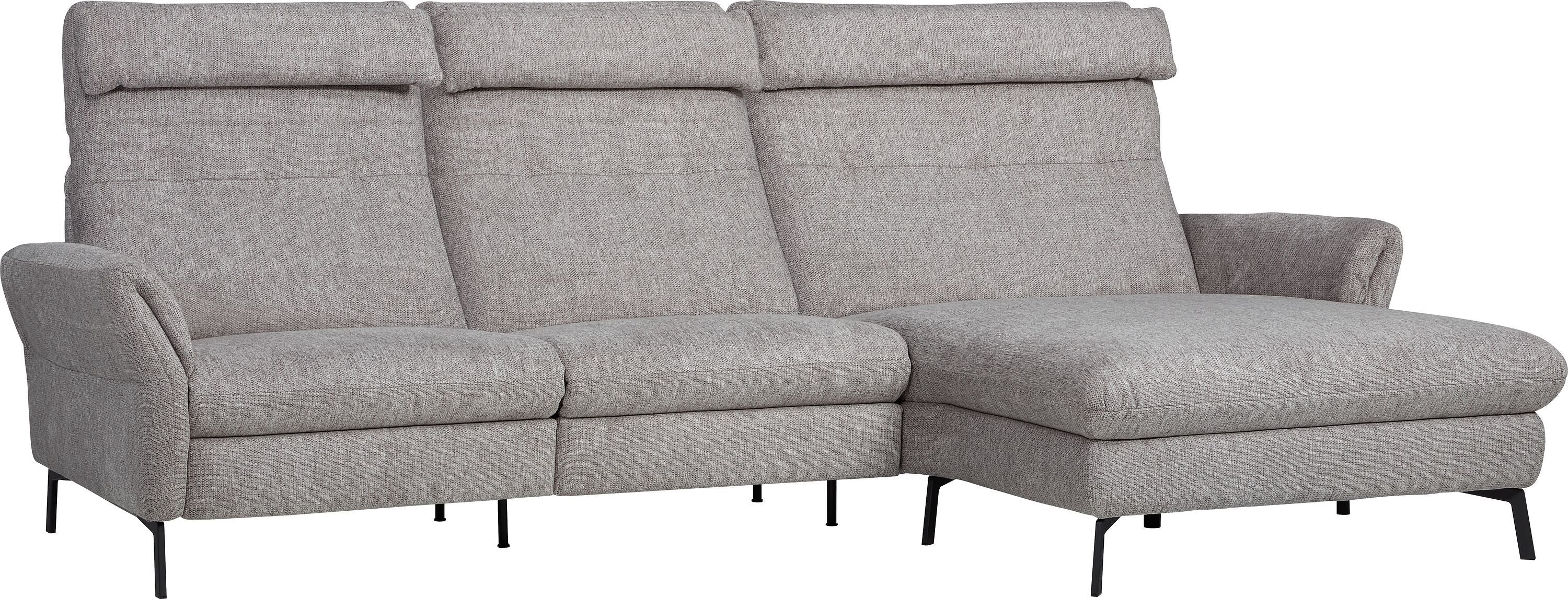 SEBO Ecksofa - Grau / B: 284.0 cm x T: 161.0 cm x H: 84.0 cm