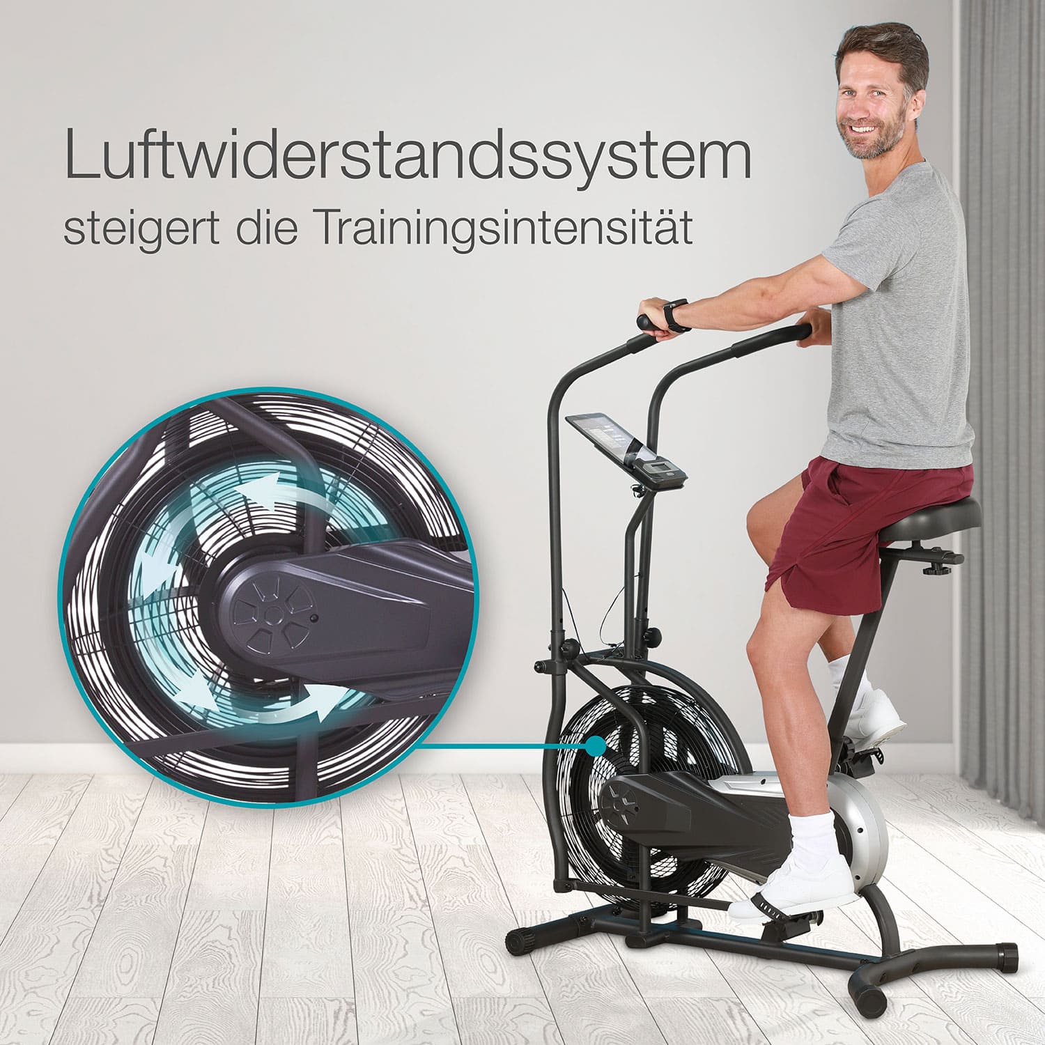 aktivshop Sitz-Crosstrainer aktiv »Airbike«