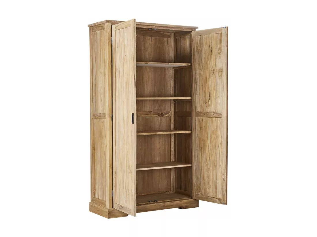 Armoire en teck massif 115 cm