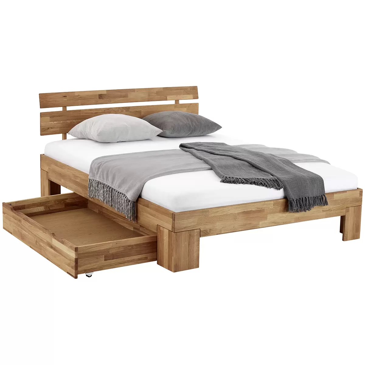 Futonbett Malu 140x200 Eiche