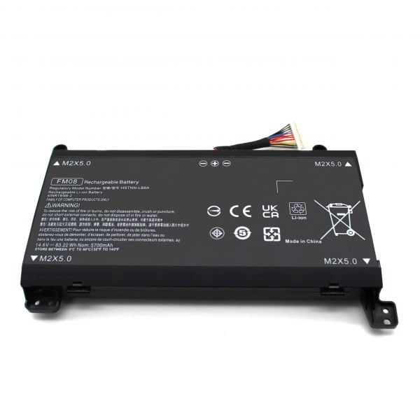 Voltistar Bateria para Portatil hp Omen 17-ab007ur 17-ab080nz 17-w219nf Fm08 922752-421 922753-421