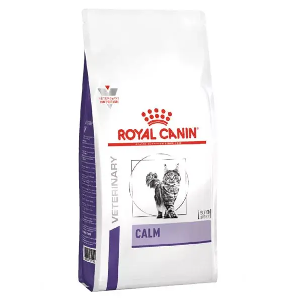 Ração seca Royal Canin Veterinary Calm para gatos, 2 kg