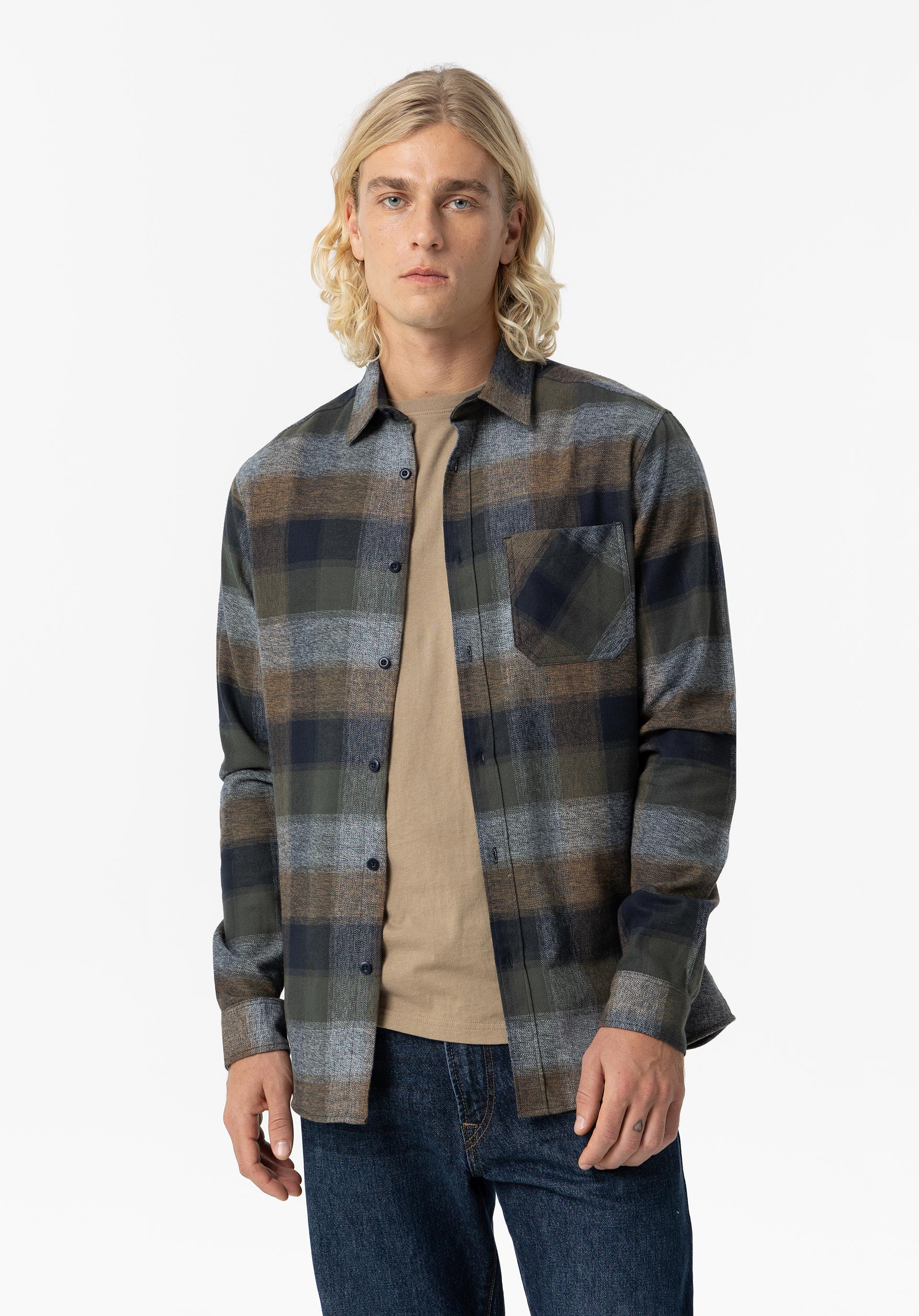 Camisa Regular Fit Xadrez Flanela