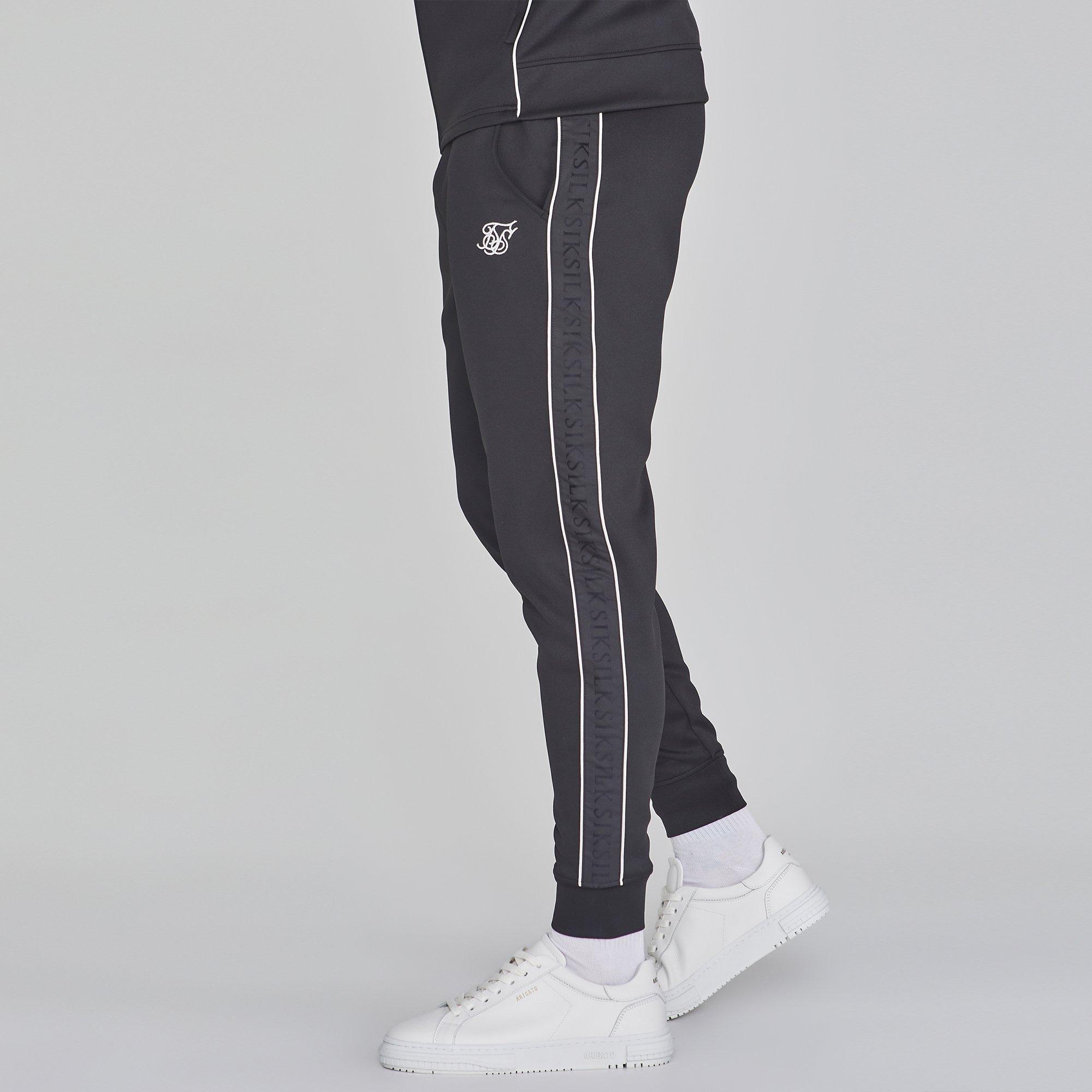 SikSilk Hoodie and Joggers Set Mens