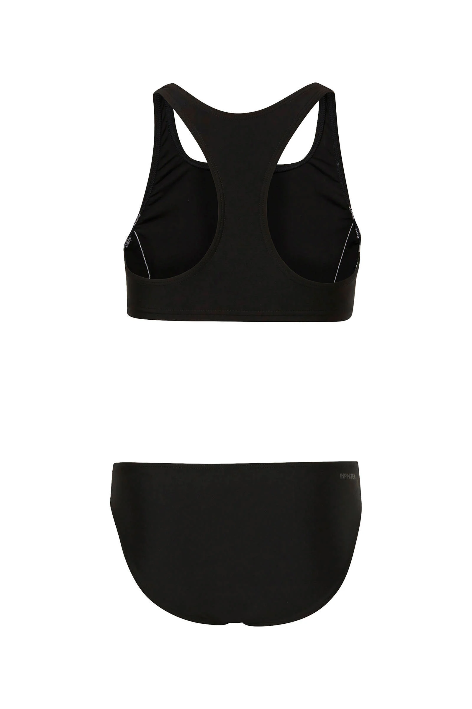 adidas Infinitex crop bikini zwart