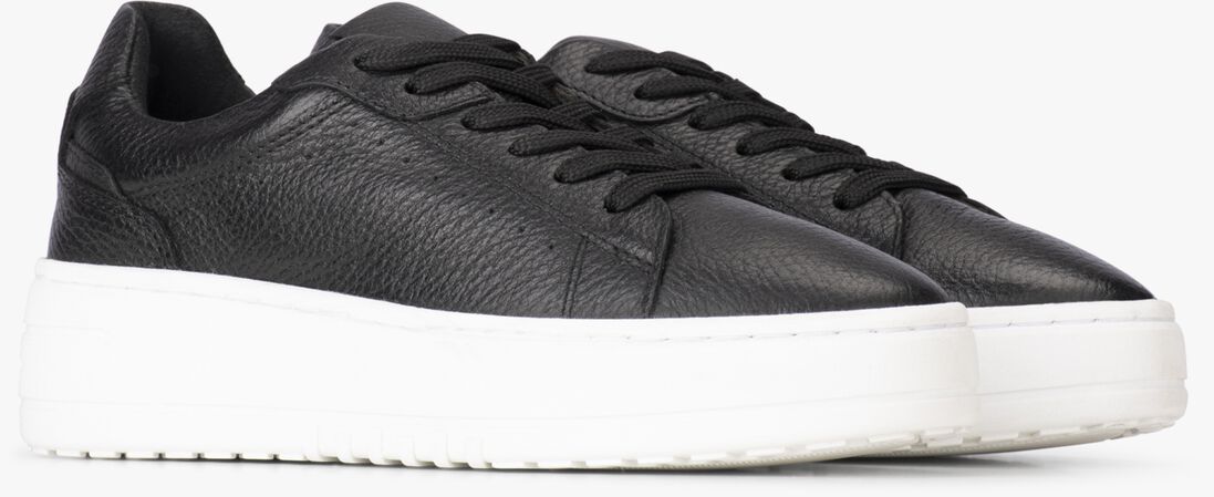 PS POELMAN zwarte ps poelman lage sneakers anemone