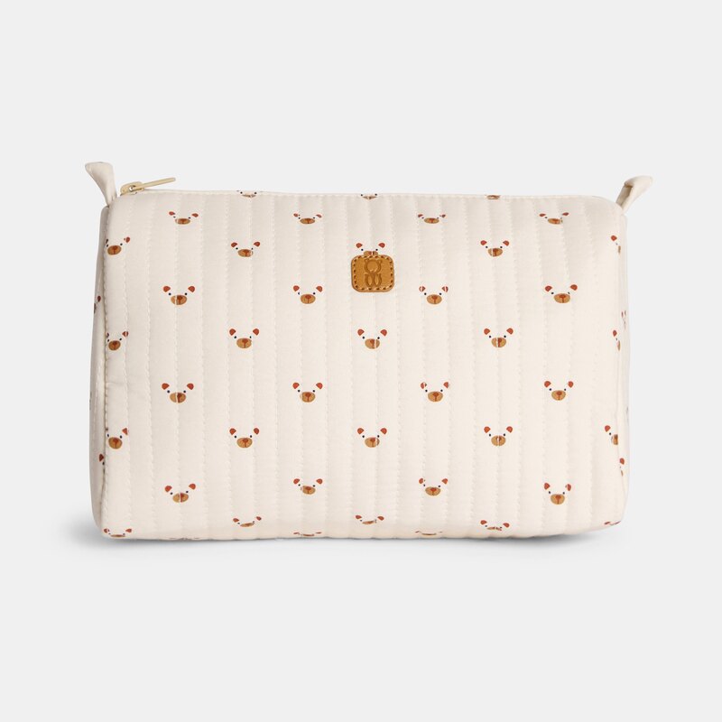 Trousse de toilette ours bébé garçon Marron