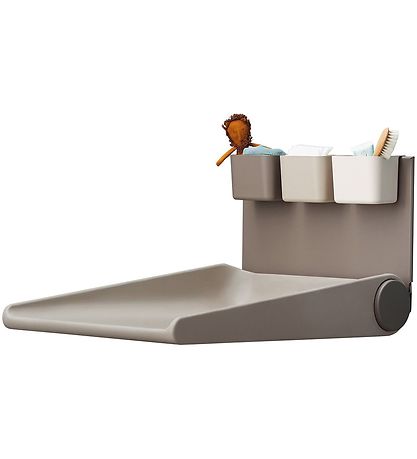 Leander Wally Wickeltisch - Wandmontage - 56x80 cm - Cappuccino