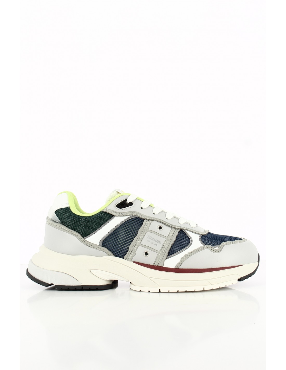 blauer Baskets de ville Homme Eagle02 Gris