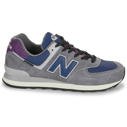 New Balance - 574 - Gris / Bleu / Bordeaux