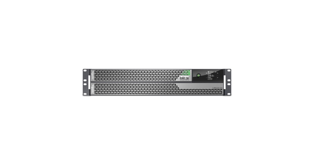 APCSmart-UPS Ultra On-Line Li-Ion SRTL5KRM2UI ups  (Zwart/zilver, 2x C13, 1x C19, Rack/tower convertible, extended runtime, 5000VA)