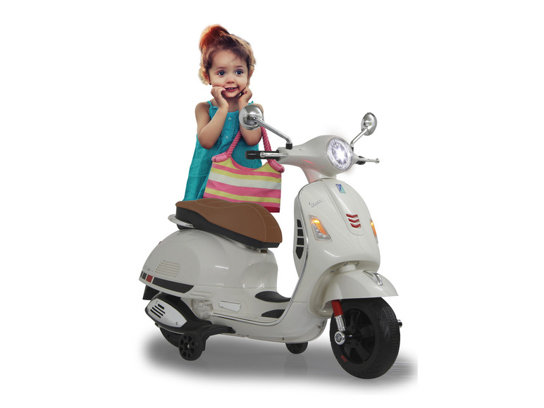 Elektrische Vespa scooter Ride On