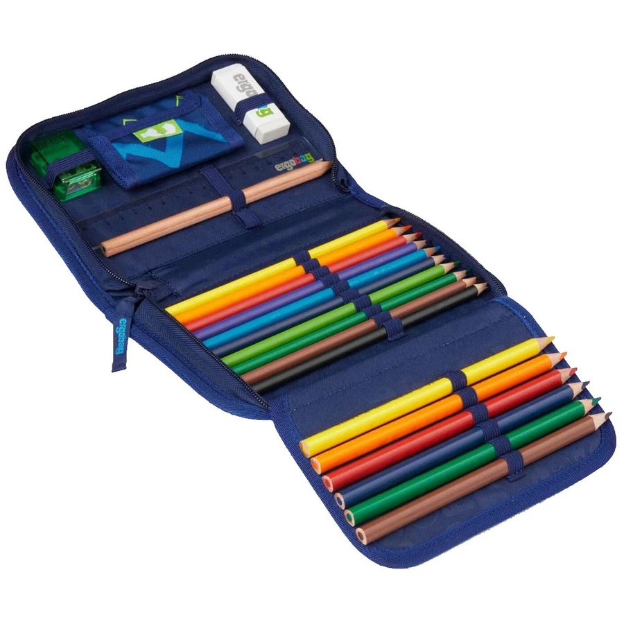 Ergobag Zubehör - Mäppchen 22tlg. 21 cm befüllt Bärgasus
