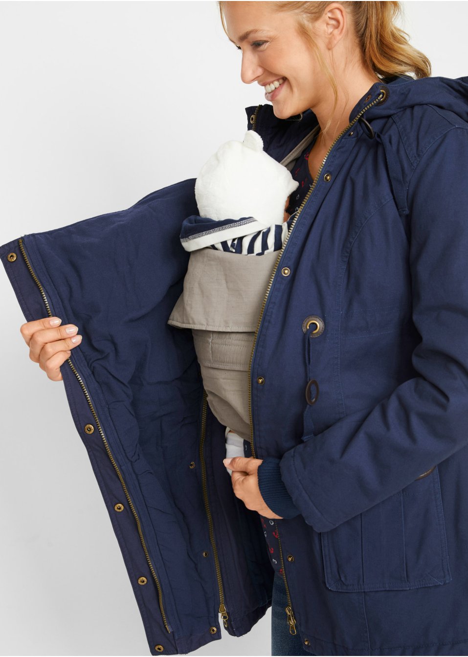 Parka de grossesse et de portage