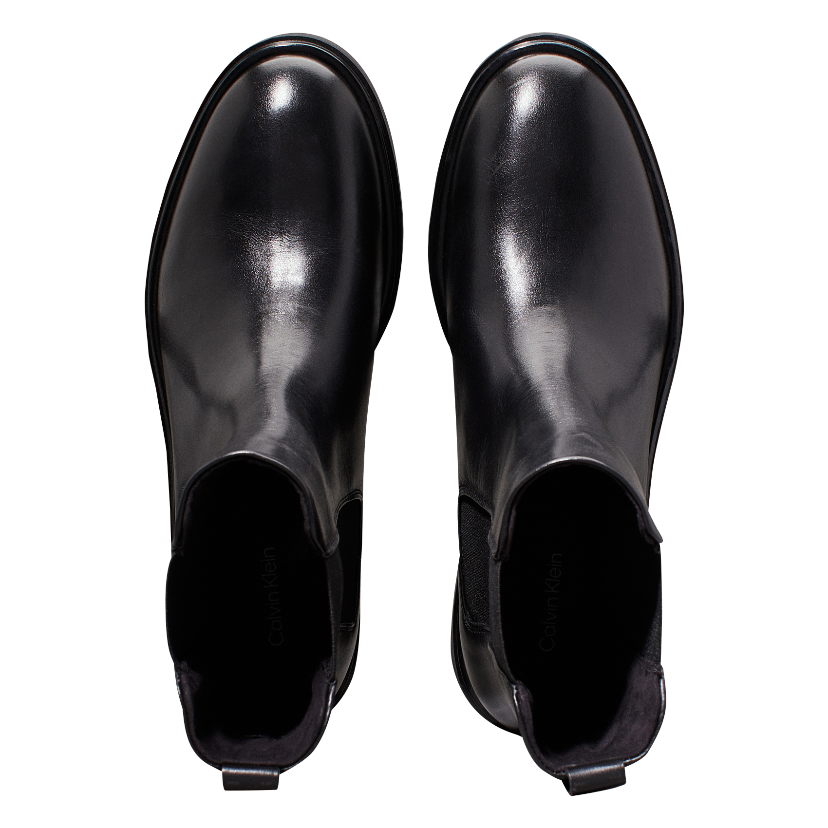 Bottines en cuir | Gris