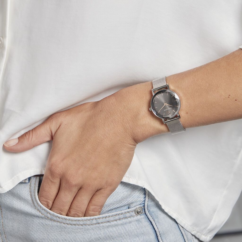 Montre Pierre Lannier Multiples Gris
