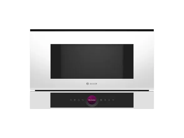 Bosch Serie | 8 BFL7221W1 - Mikrobølgeovn - til indbygning - 21 liter - 900 W - hvid