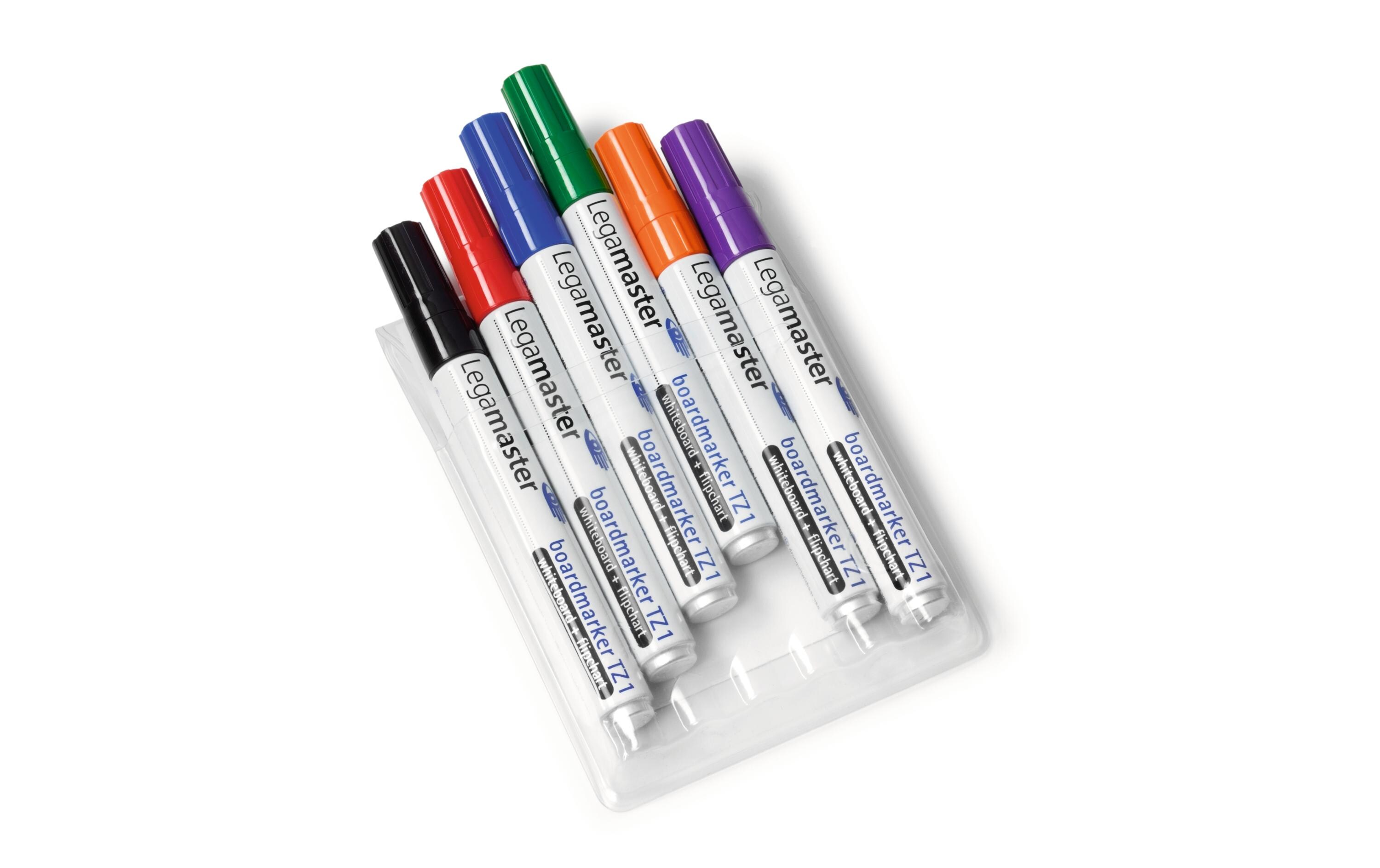 Whiteboard-Marker TZ 1 6er-Set AssortiertMarker-Set für Whiteboards