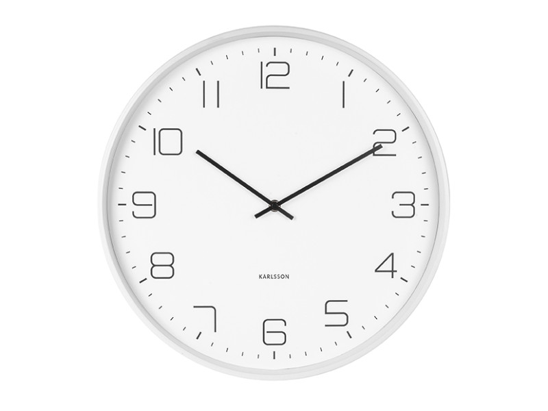 Wall Clock Lofty KA5751BK Black