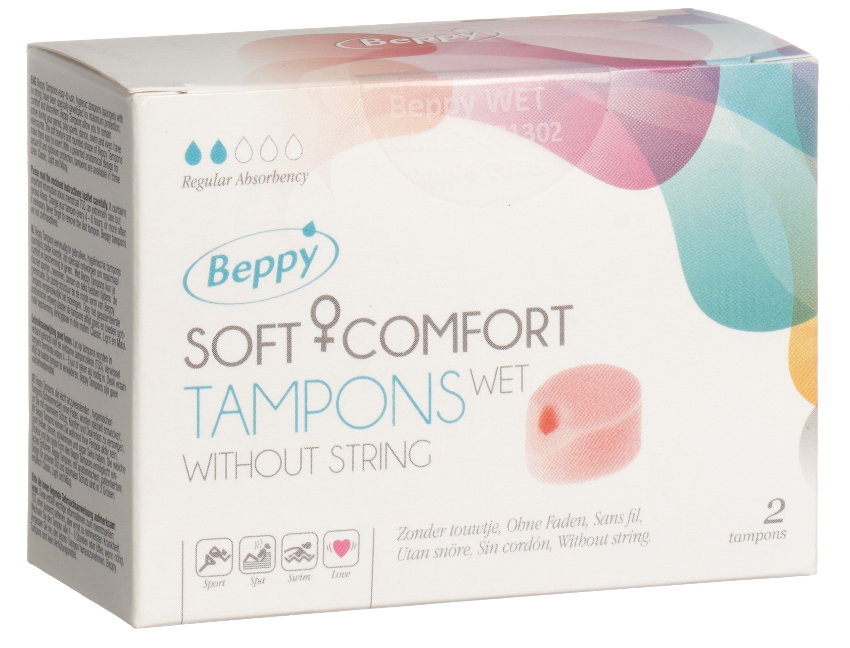 BEPPY Soft Comfort Tampons Wet 2 Stk