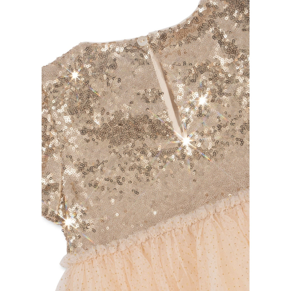 Køb Konges Sløjd Gold Blush Starla Puff Sleeve Kjole