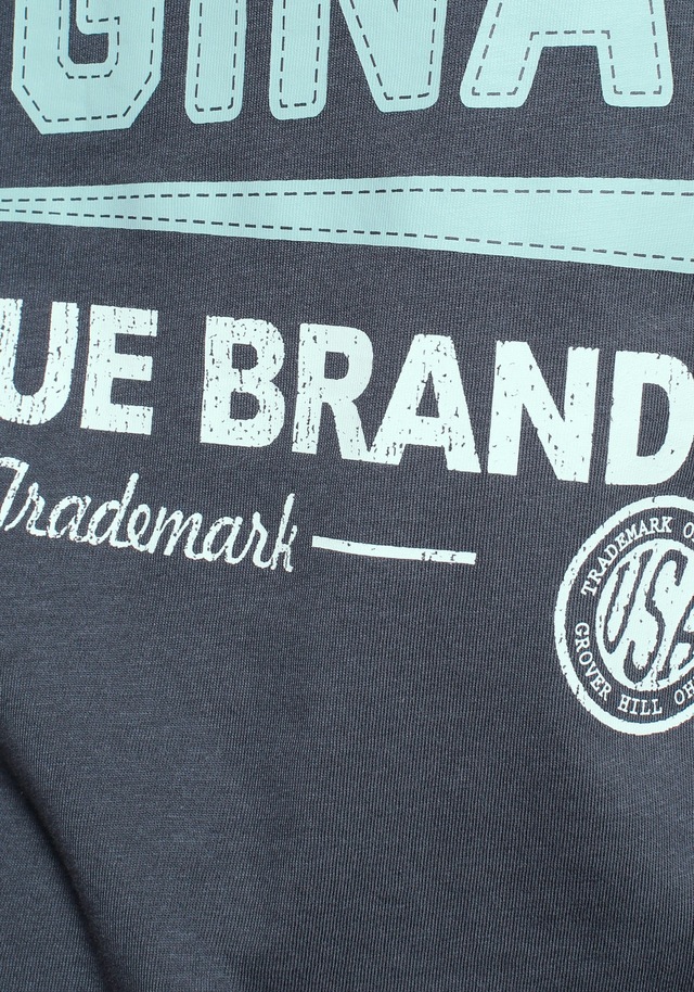 Man's World T-Shirt , Kurzarm,  für die Freizeit,  aus Baumwolle