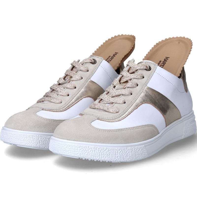 Hartjes Sneakers Beige Dames