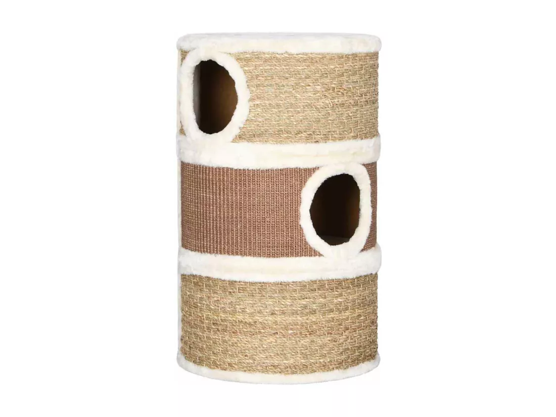 Tonneau à gratter pour chats 60 cm Herbiers marins