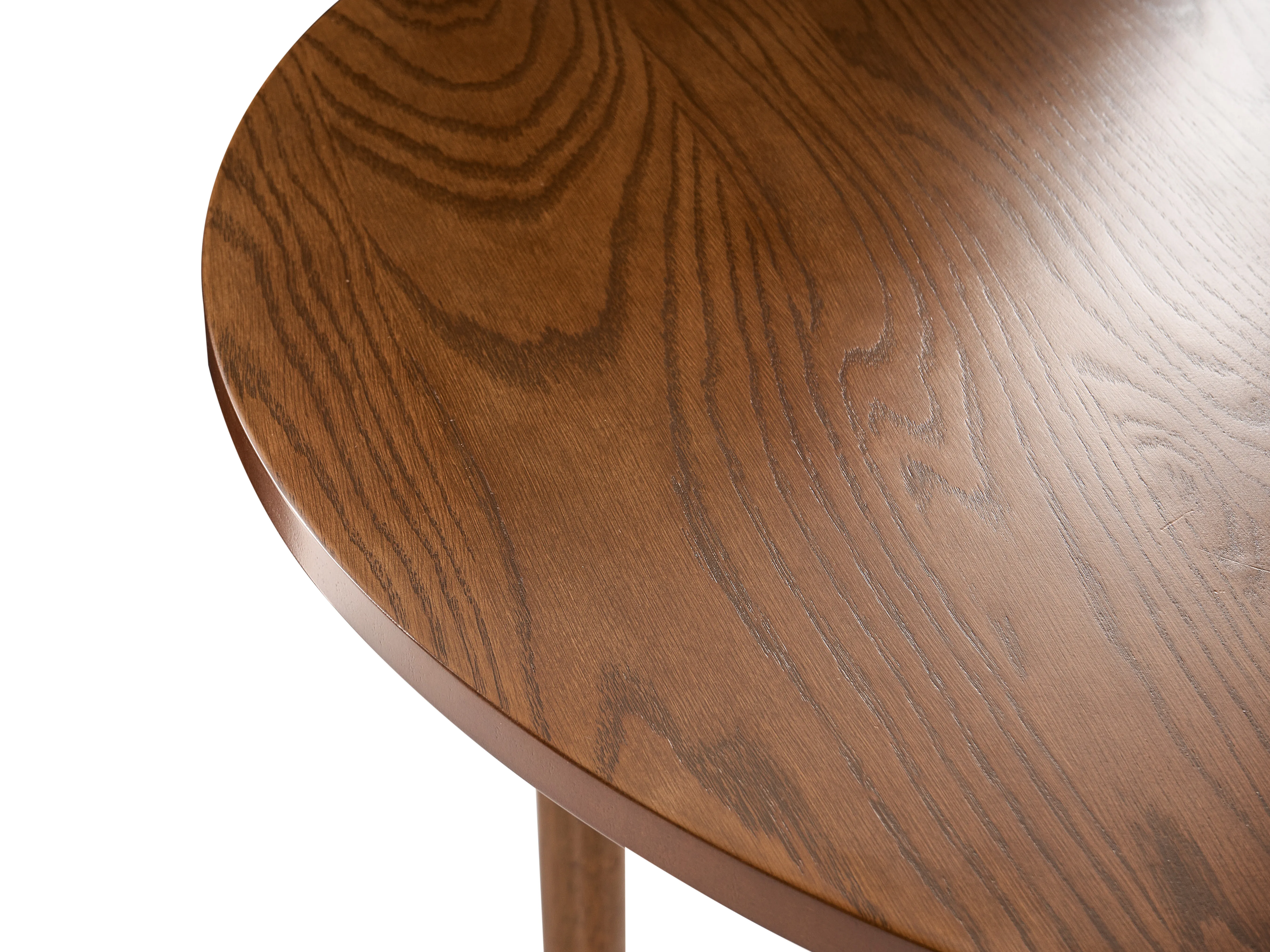 Eettafel uitschuifbaar ECHO Donker eikenhout 107 cm 107/137 cm