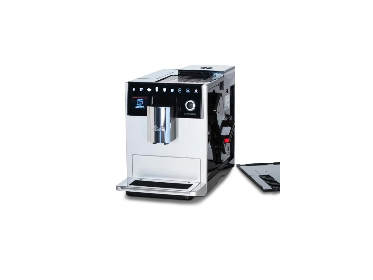 Melitta F63/0-201, Espressomaskine, 1,8 L, Kaffebønner, Indbygget kværn, 1400 W, Sølv