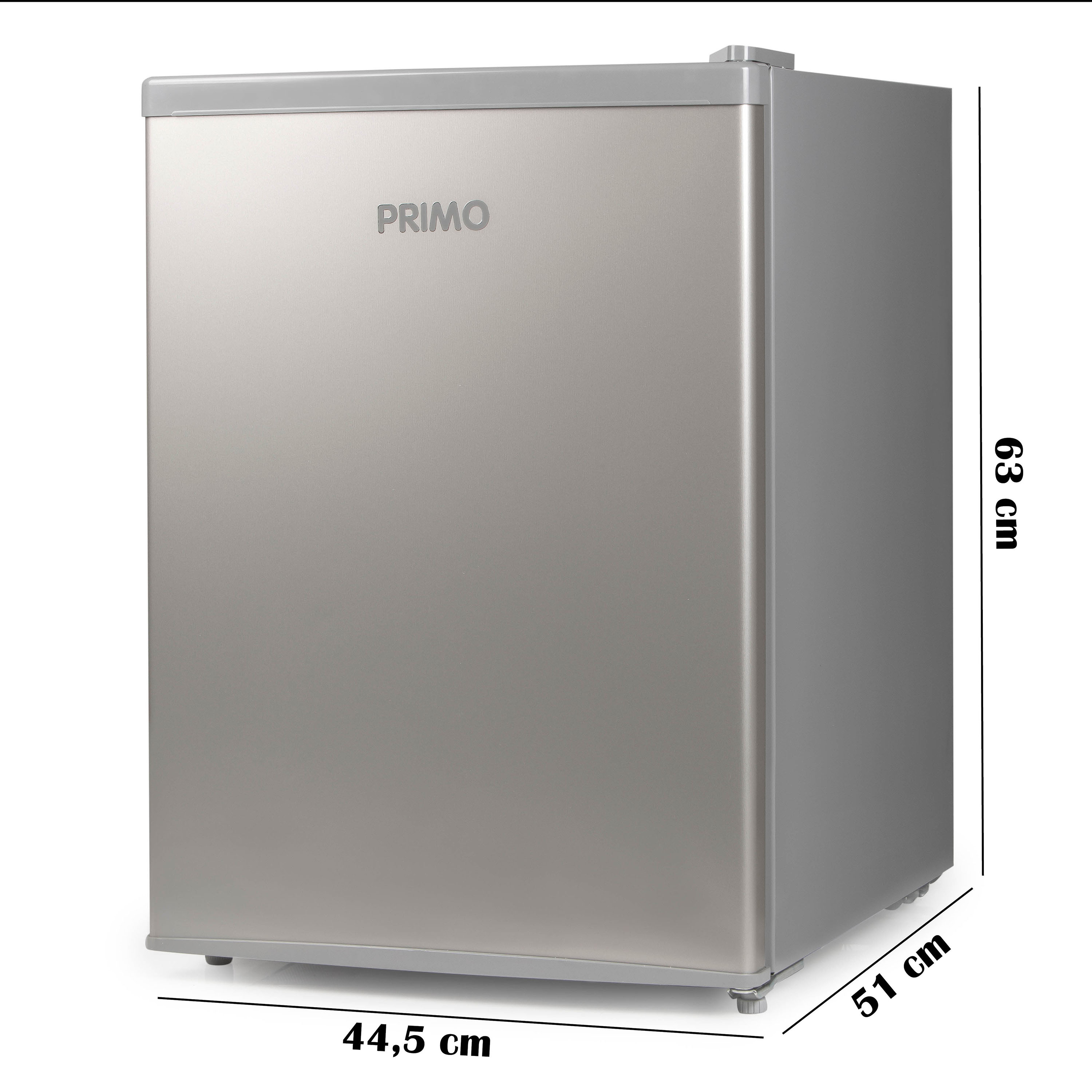 Primo PR154FR 66 liter koelkast - Silver