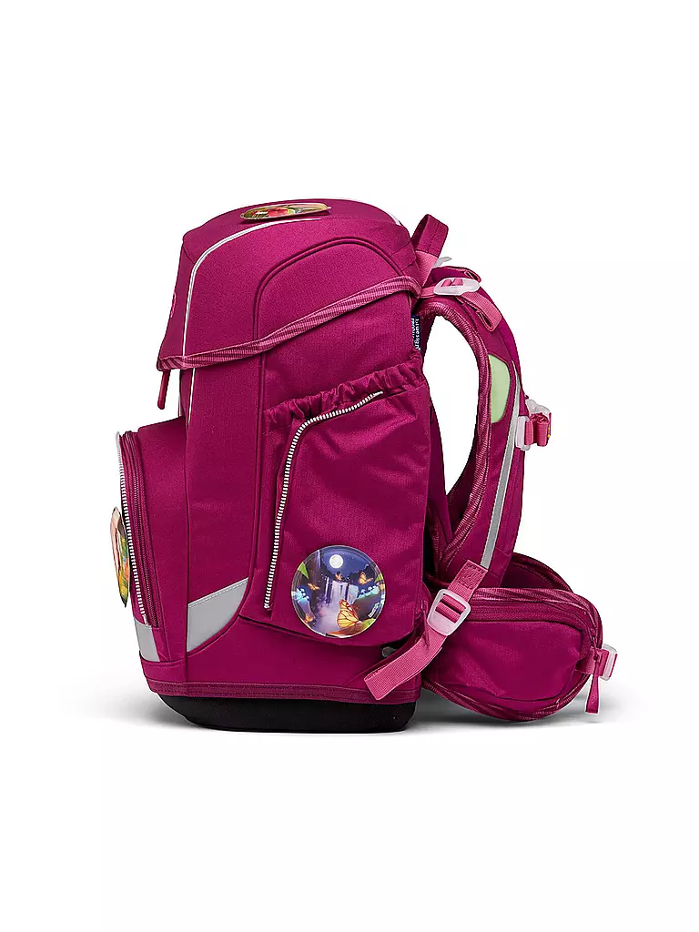 ERGOBAG Schultaschen Set Cubo 5tlg WaldzauBär beere