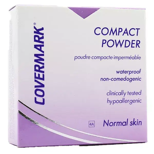 Pó compacto Covermark para pele normal 4A