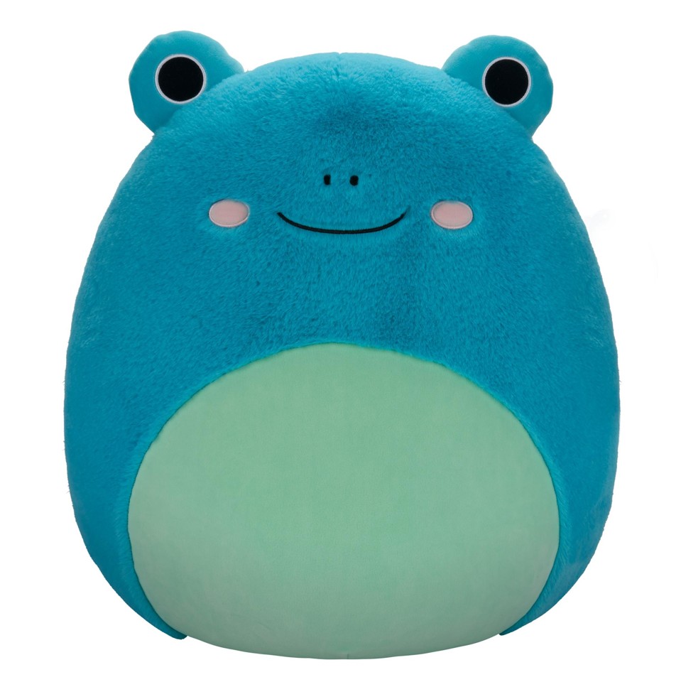 Squishmallows - 50 cm P19 Fuzz A Mallows - Frøen Ludwig
