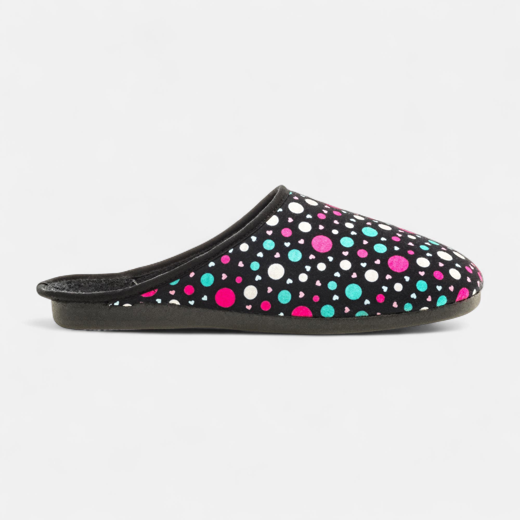 Pantoufles mules Femme noir