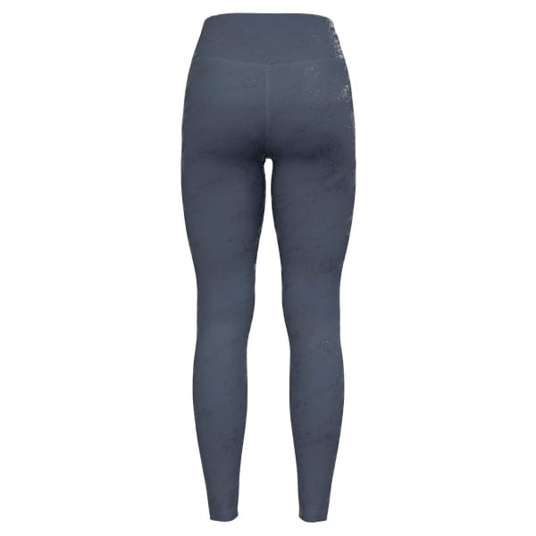 Collant running ODLO ZEROWEIGHT PRINT REFLECTIVE TIGHTS W FOLKSTONE GRAY