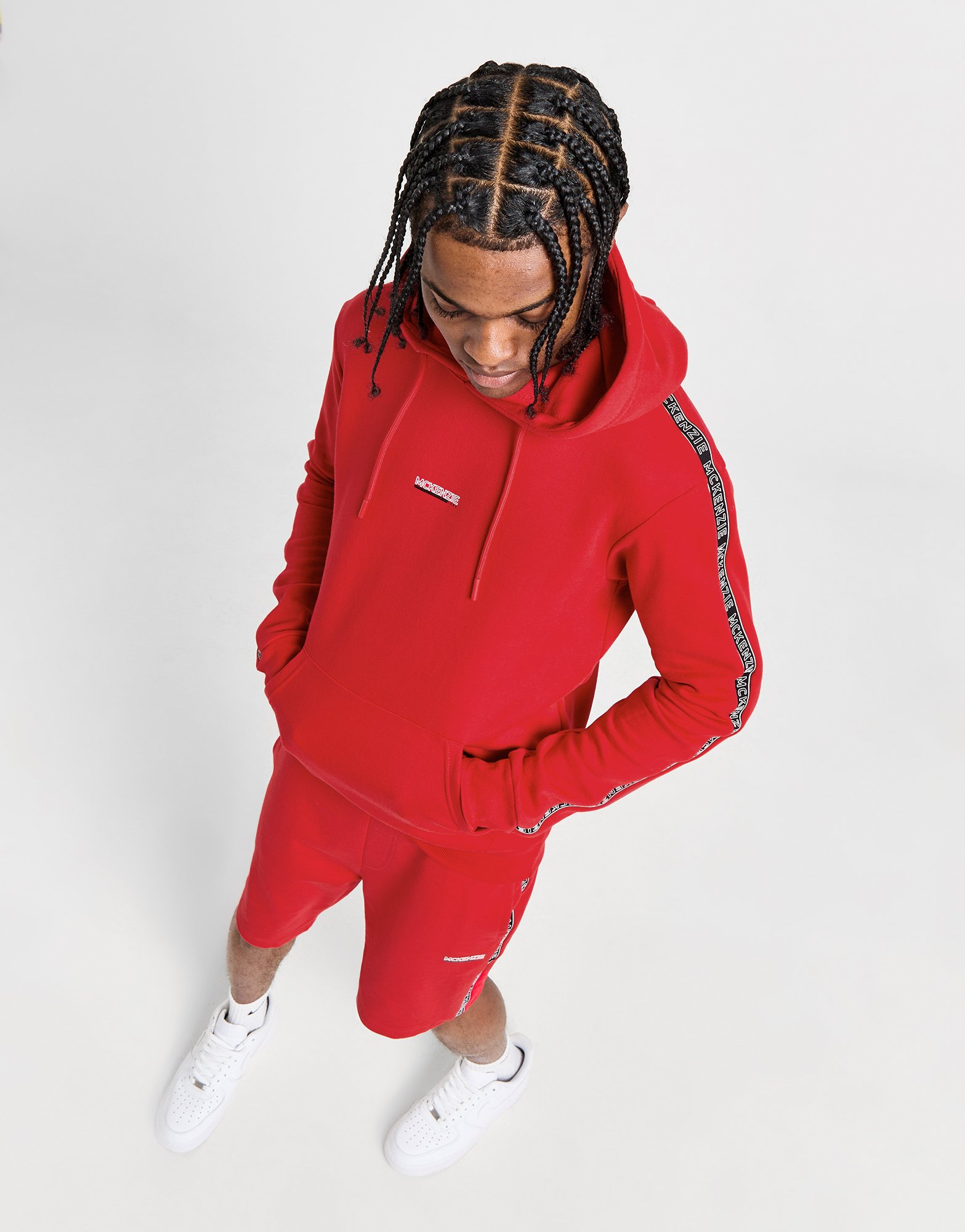 McKenzie Ensemble Sweat à Capuche/Short Essential Tape Homme