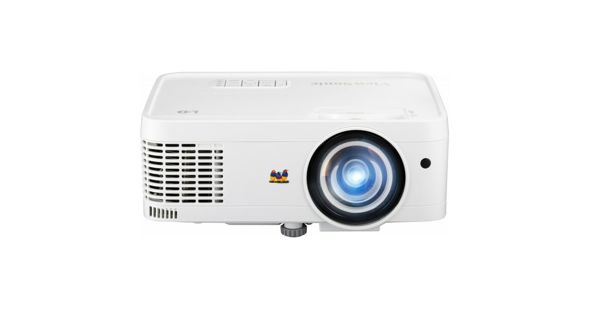 ViewSonicLS560W WXGA met korte projectieafstand LED projector  (Wit, 3000 ANSI Lumen, voor bedrijven en onderwijs)
