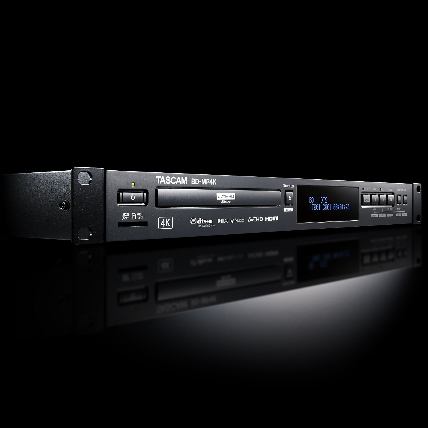 Tascam BD-MP4K 4k UHD Blu-ray speler