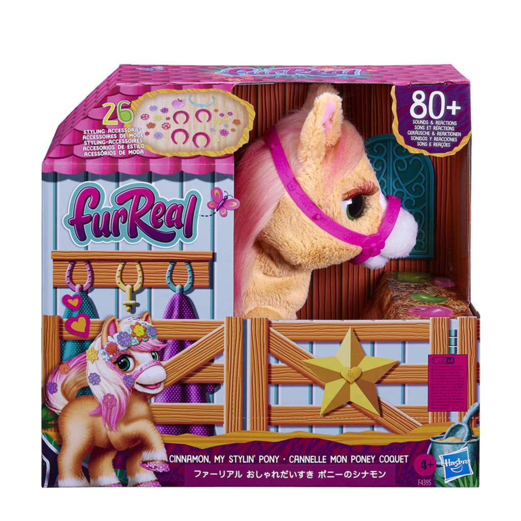 cinnamon, mijn styling pony interactieve knuffel
