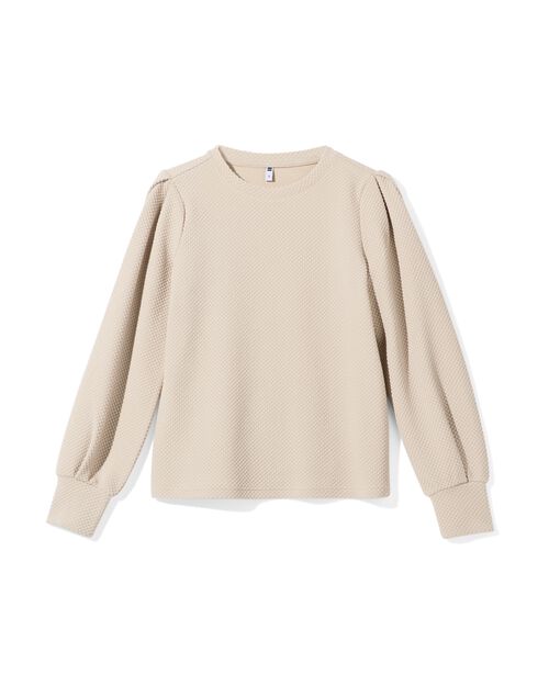 sweat Cherry pour femmes sable