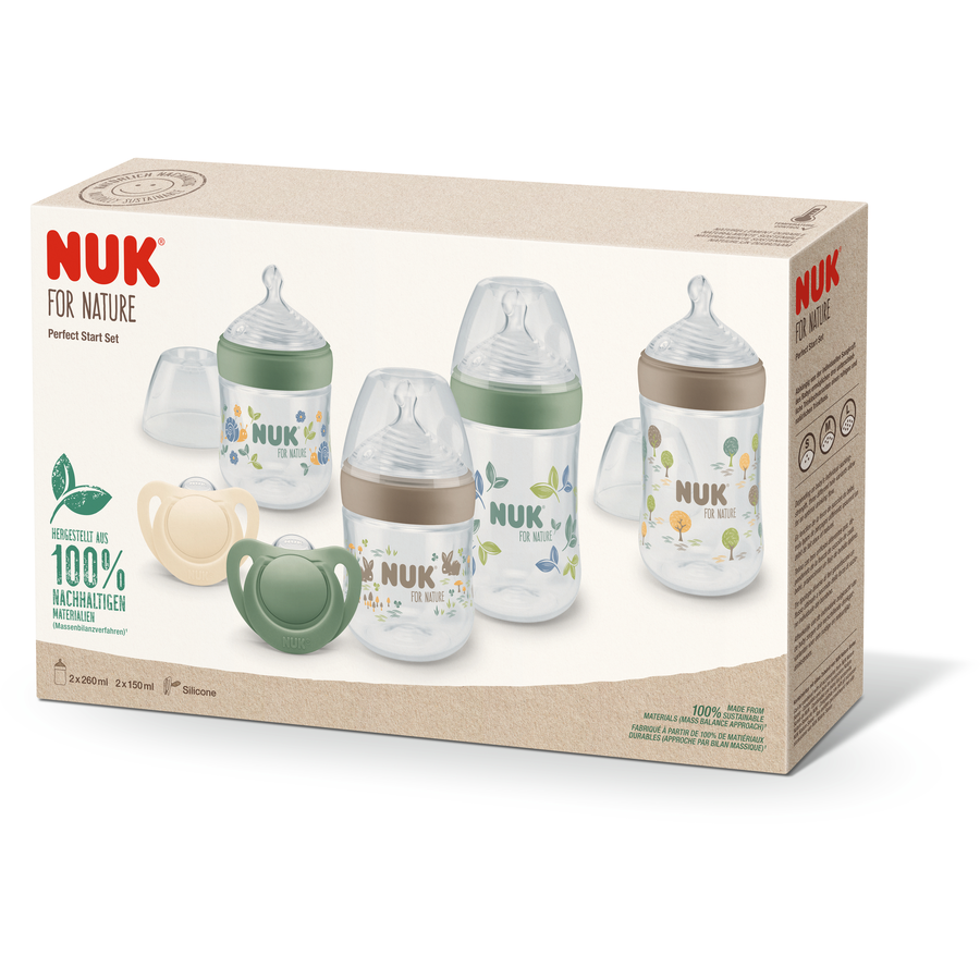 NUK Babyflaschen Starterset Nuk for Nature