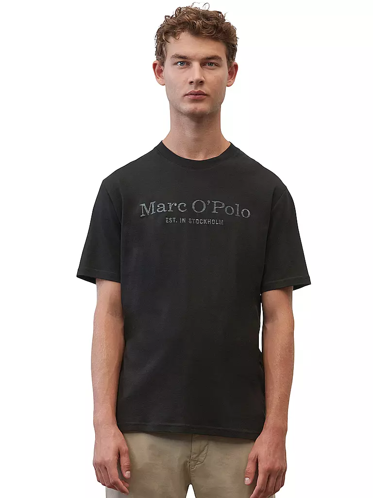 MARC O'POLO T-Shirt schwarz