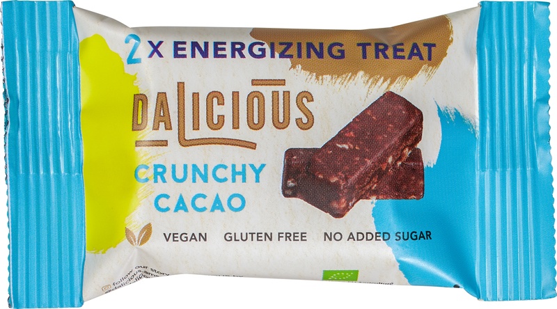 Dalicious Dadelreep Crunchy Cacao (30 gr)