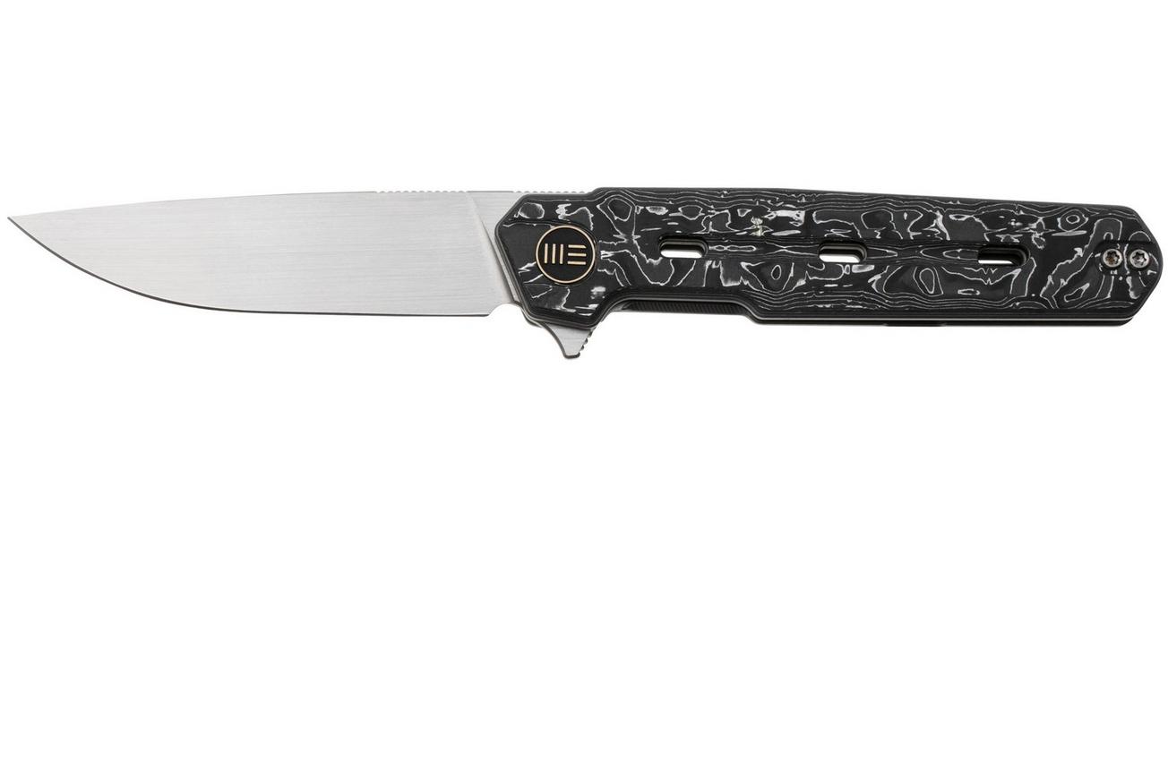WE Knife Navo WE22026-6 Aluminium Foil Carbon Fiber, zakmes, Ostap Hel design