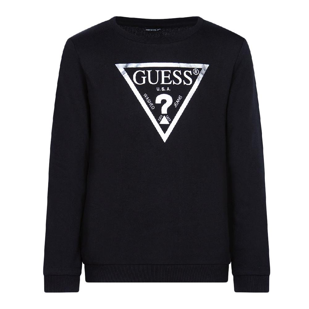 Guess Sweat Noir Fille Guess