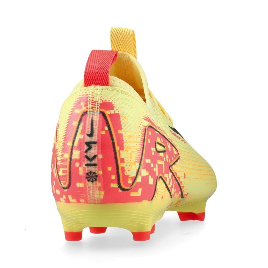 Nike Air Zoom Mercurial Vapor 16 Academy MG Mbappé Personal Edition - Orange/Bleu Enfant