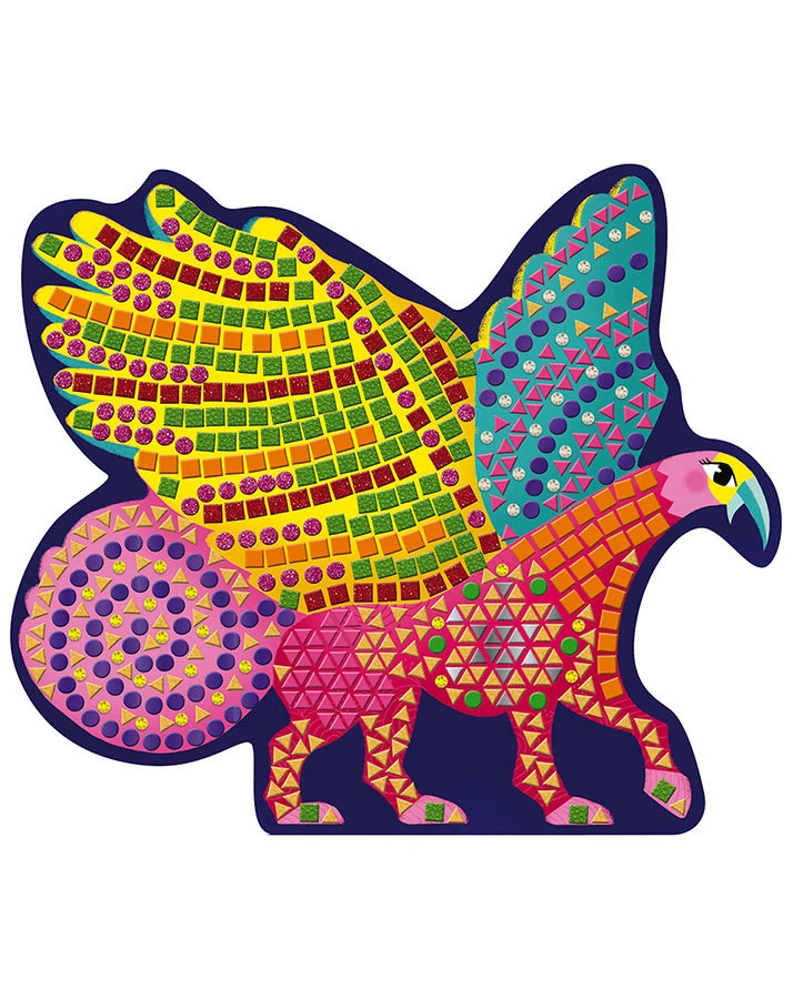 Mosaikkarten PHANTASIE-KREATUREN 8er-Set