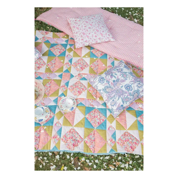 Louise Misha Plaid patchwork Aneka | Multicolore
